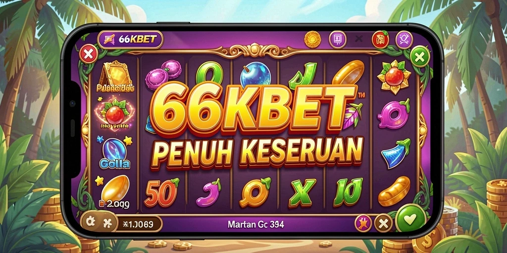 Gameplay seru di 66KBET menunjukkan berbagai pilihan Slot.