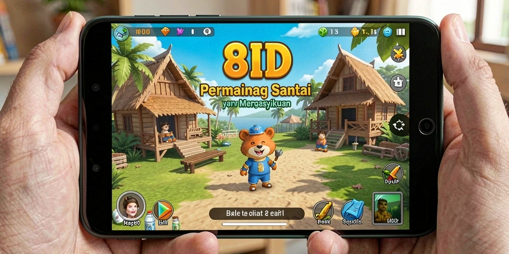 Screenshot permainan 8ID yang menunjukkan gameplay yang mengasyikkan.