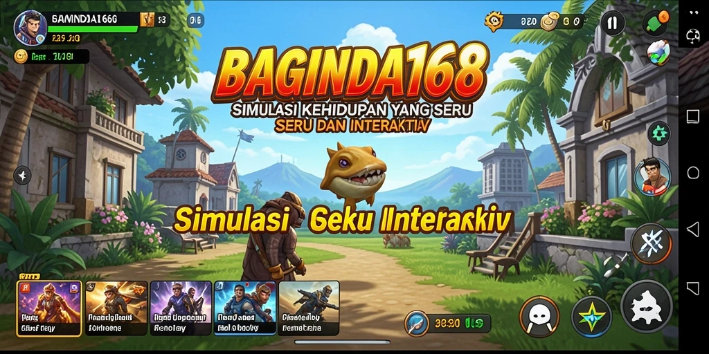 Screenshot utama BAGINDA168 yang menunjukkan gameplay simulasi yang menarik.