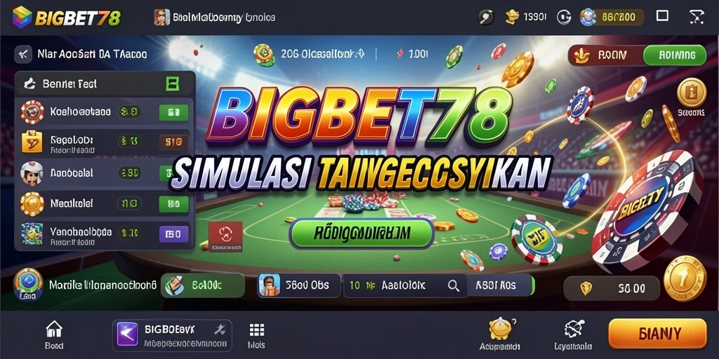 Tampilan screenshot BIGBET78 dengan aksi taruhan yang intens.
