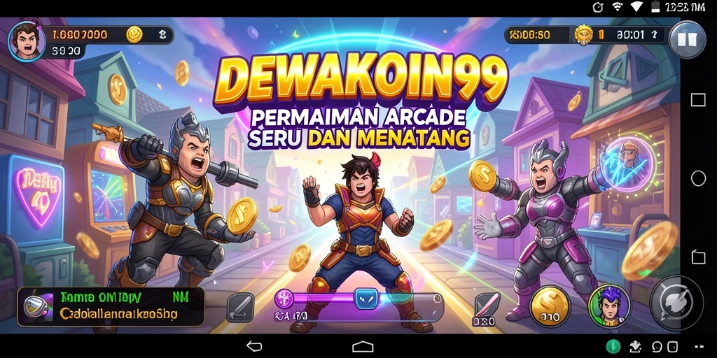 Tangkapan layar gameplay DEWAKOIN99 yang penuh aksi dan tantangan.