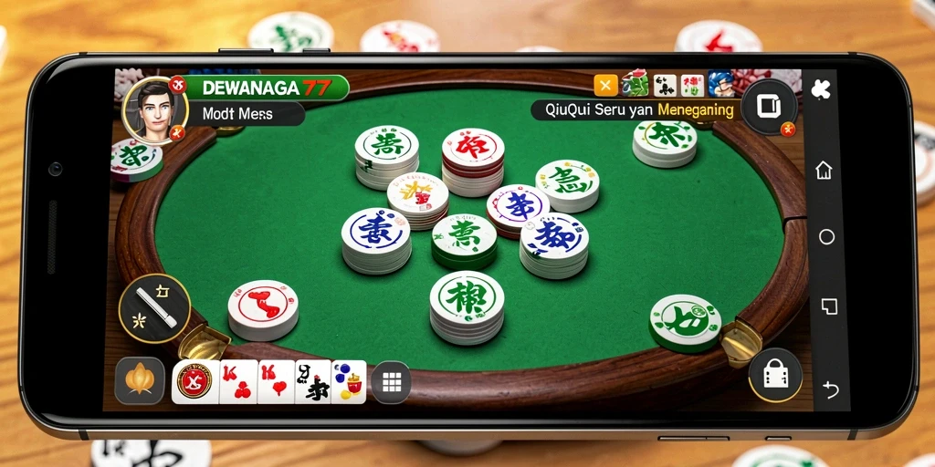 Screenshot gameplay QiuQiu dengan tampilan menawan.