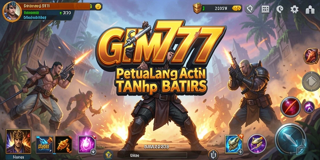 Gameplay GIM777 dengan pertarungan aksi yang mendebarkan.