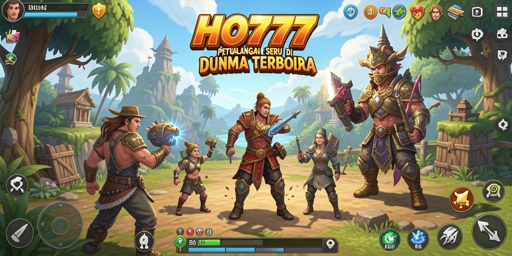 Gambaran menarik dari gameplay Open World HO777.