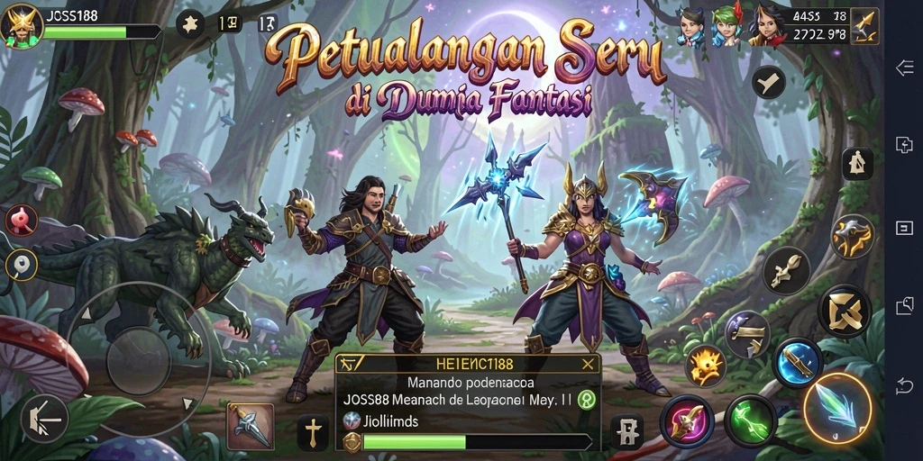 Gameplay seru di dunia petualangan JOSS188.