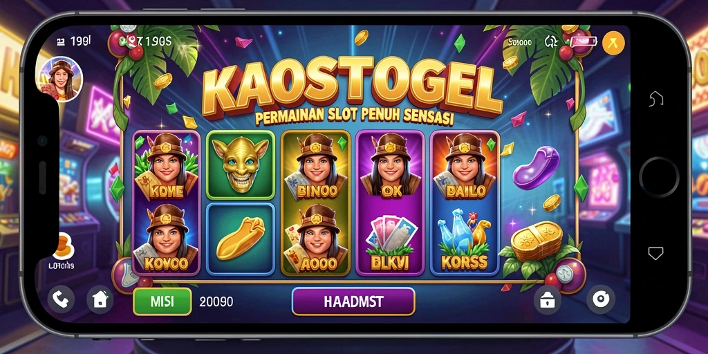 Tampilan gameplay menawan KAOSTOGEL menunjukkan keseruan permainan Slot.