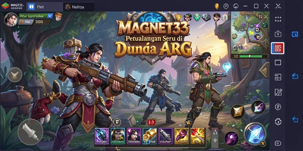 Tampilan menakjubkan melalui gameplay ARPG yang mendebarkan.