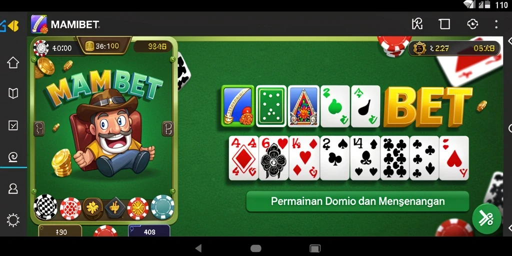 Tampilan gameplay MAMIBET Domino yang menarik dan interaktif.