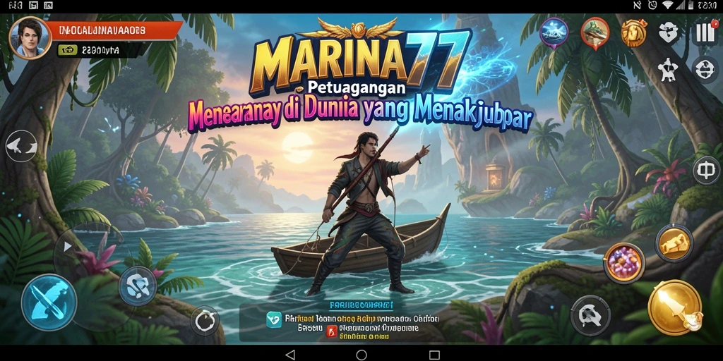 Tampilan gameplay <strong>MARINA77</strong> yang menawan dan penuh aksi.