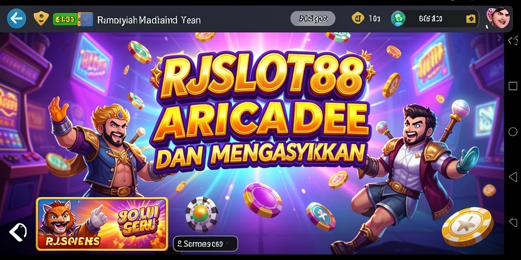 Screenshot menampilkan pengalaman bermain seru dalam RJSLOT88.
