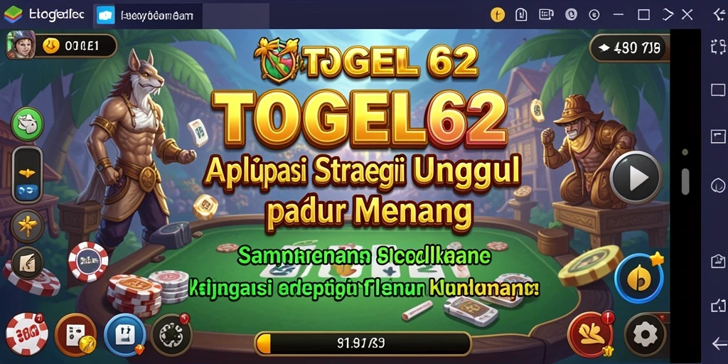 Tampilan gameplay TOGEL62 yang menarik dan penuh strategi.