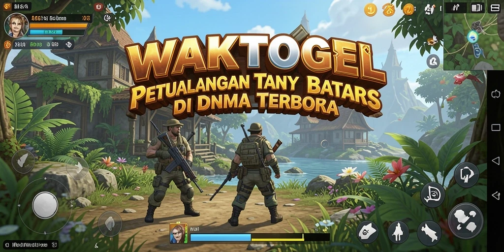 Tangkapan layar menampilkan petualangan seru dalam dunia terbuka WAKTOGEL.