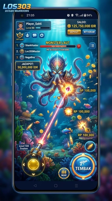 Tampilan antarmuka aplikasi los303 yang menarik.